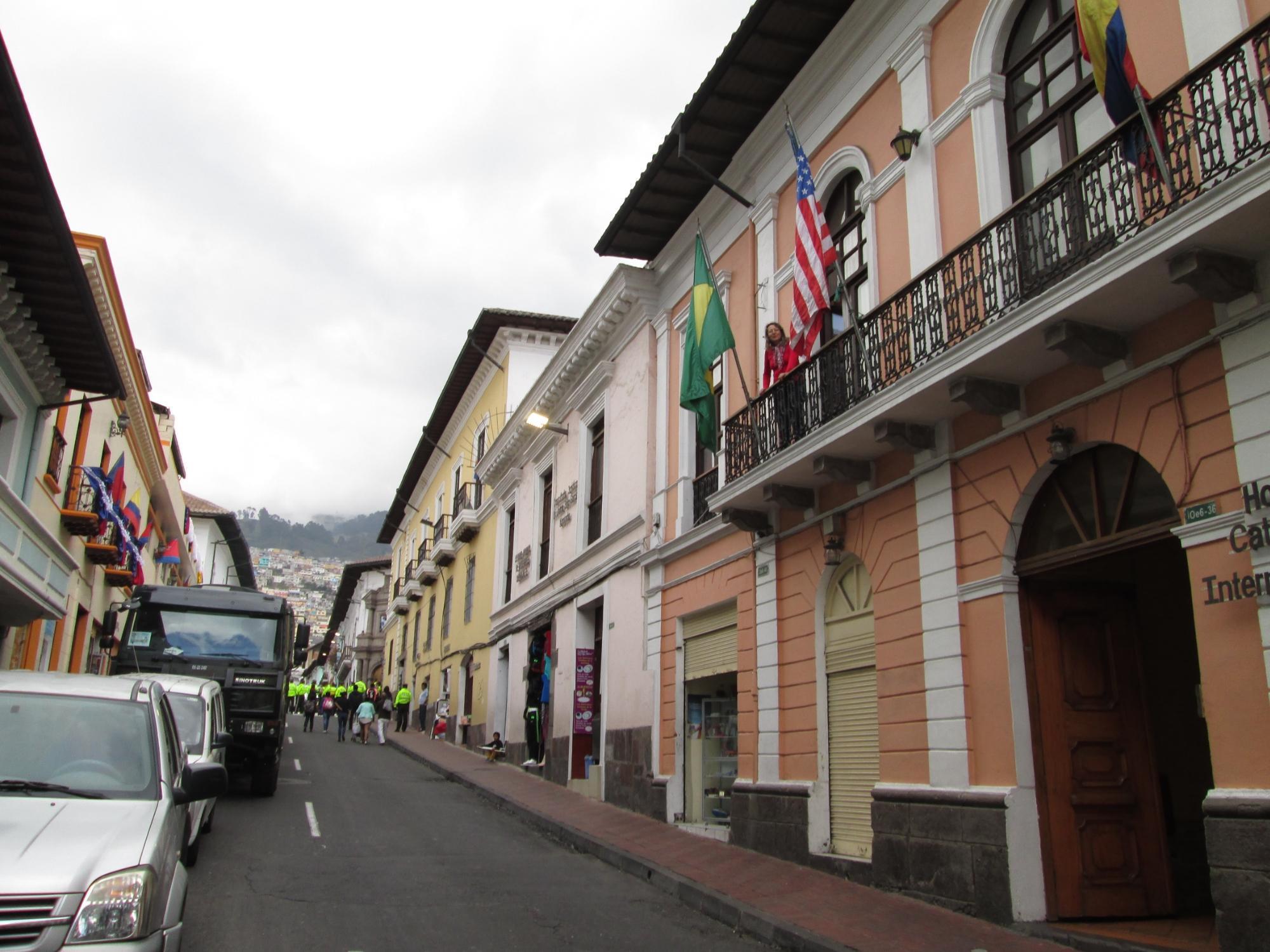Hotel Catedral Quito Luaran gambar
